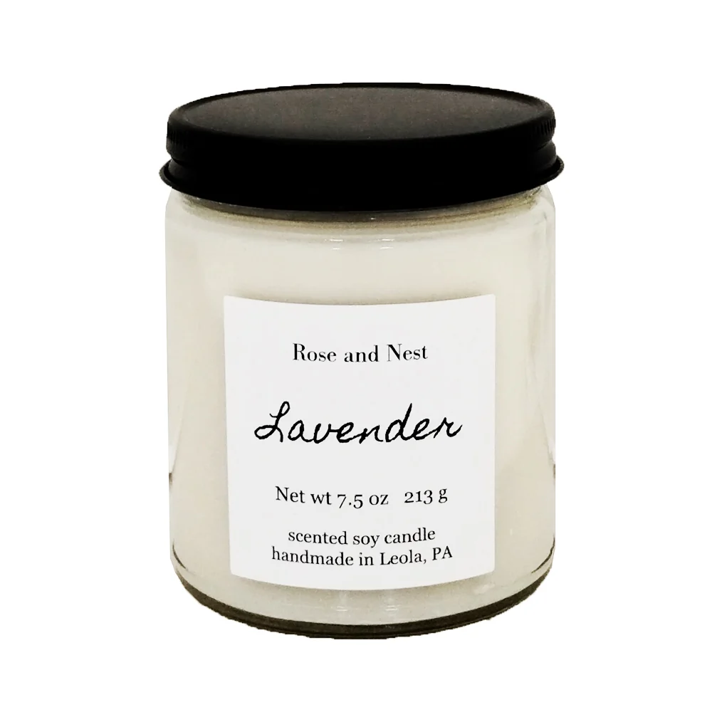 Lavender Soy Candle RN-LV