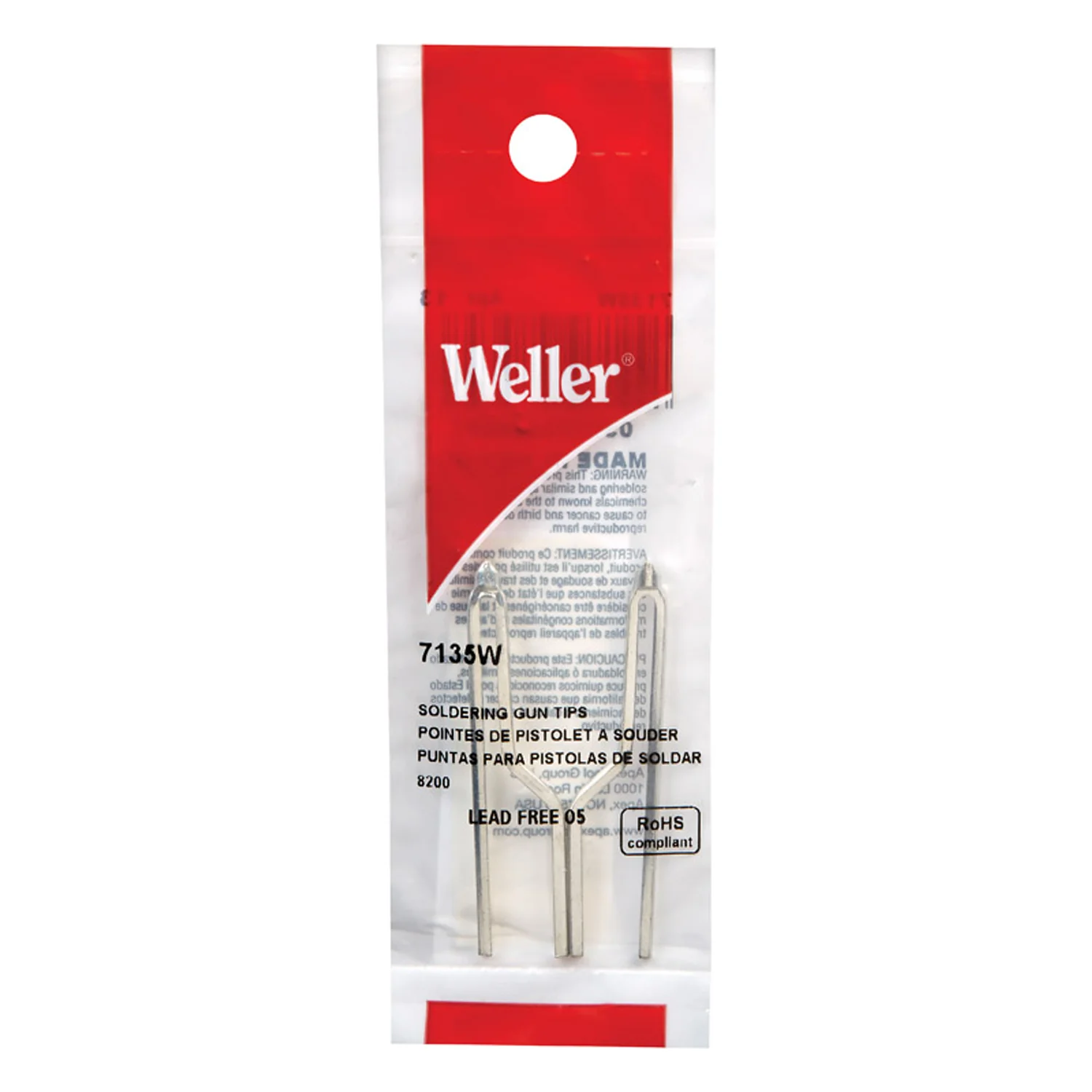 Lead-Free Soldering Tip Copper 2 pc 7135 20058 - Image 2