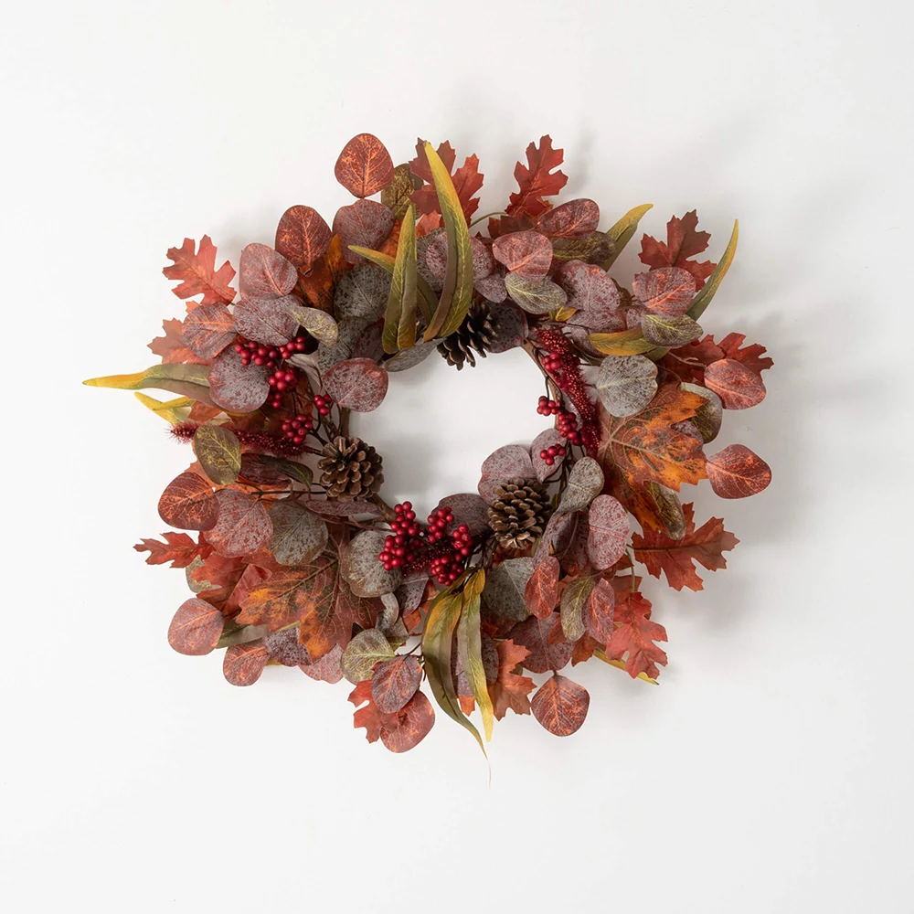Leaf & Pinecone Ring FA6