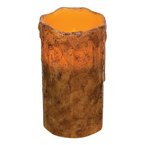 LED Drip Pillar Candles with Timer G84 - Image 4