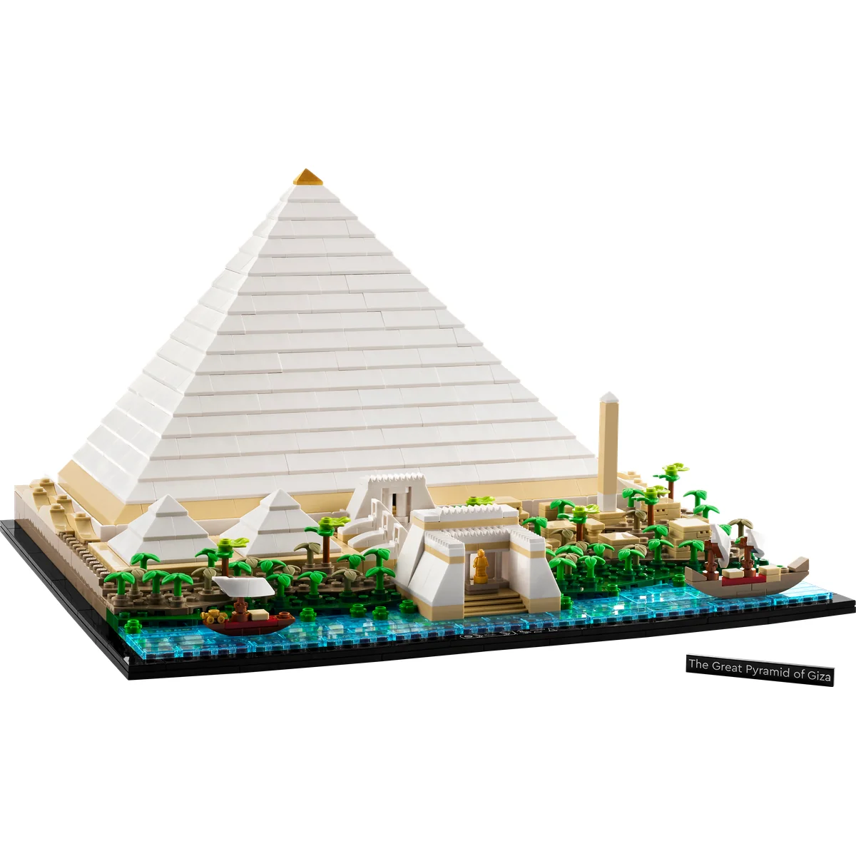 LEGO Architecture Great Pyramid of Giza 21058 Building Kit (1,476 Pieces) - Image 5