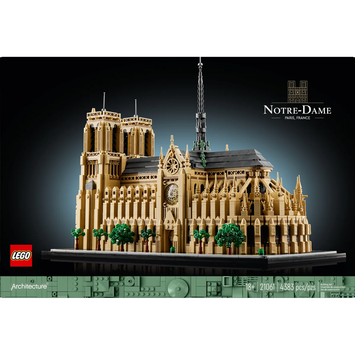 LEGO Architecture Notre-Dame de Paris Set 21061