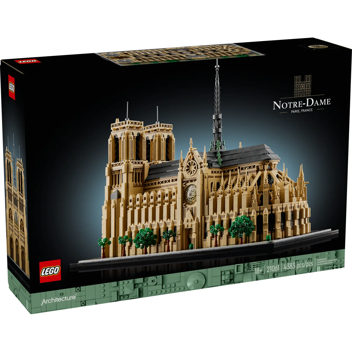 LEGO Architecture Notre-Dame de Paris Set 21061 - Image 2