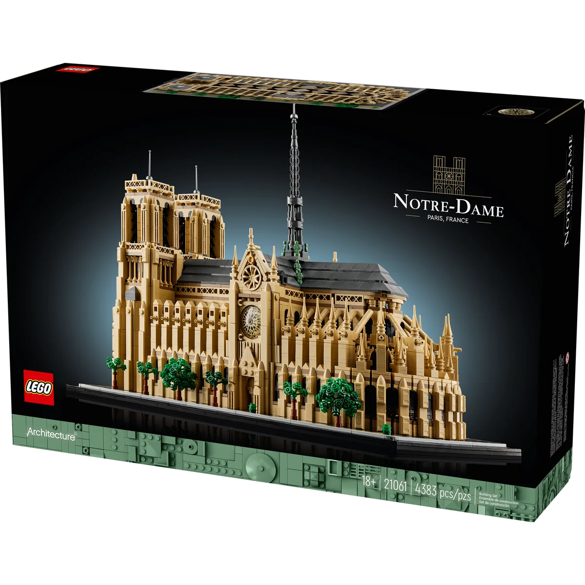 LEGO Architecture Notre-Dame de Paris Set 21061 - Image 3