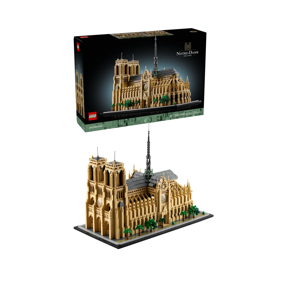 LEGO Architecture Notre-Dame de Paris Set 21061 - Image 4