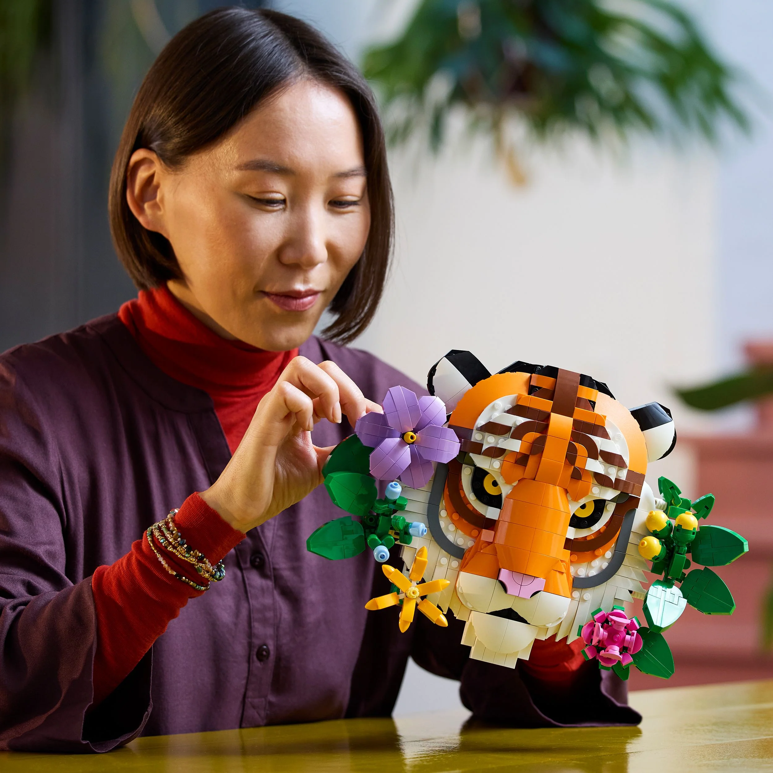 LEGO Art The Fauna Collection - Tiger 31217 - Image 3