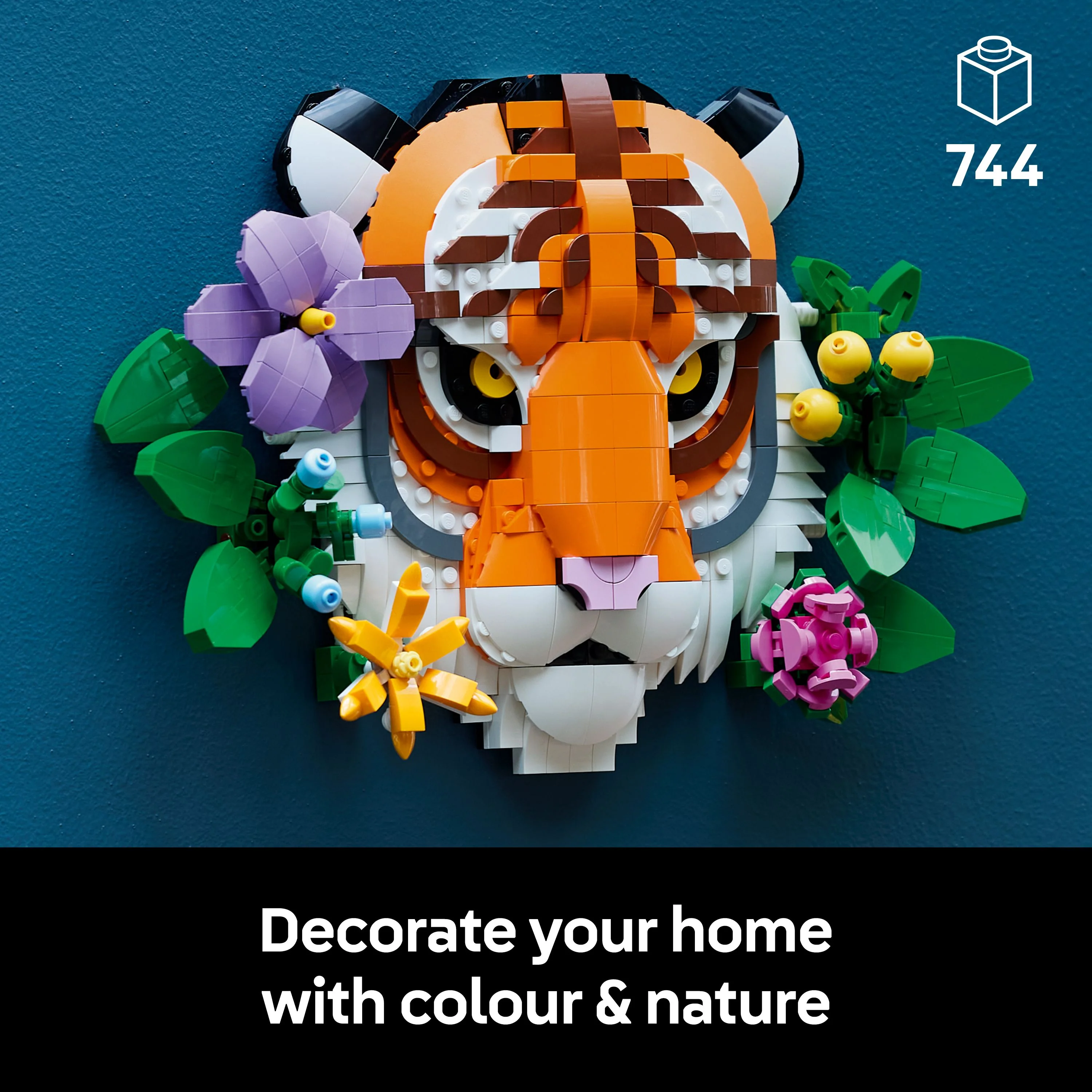 LEGO Art The Fauna Collection - Tiger 31217 - Image 6