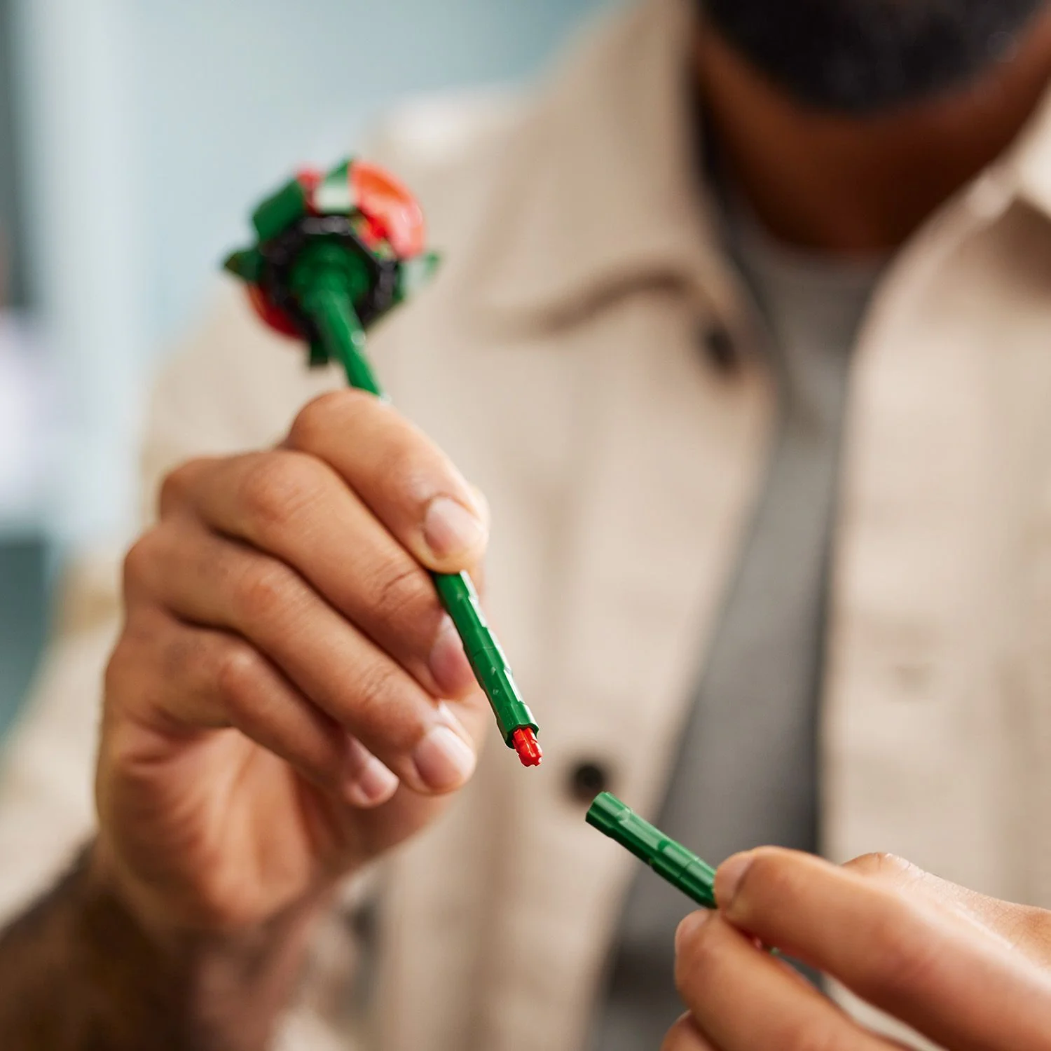 LEGO Botanicals Bouquet of Roses Building Set 10328 - Image 6