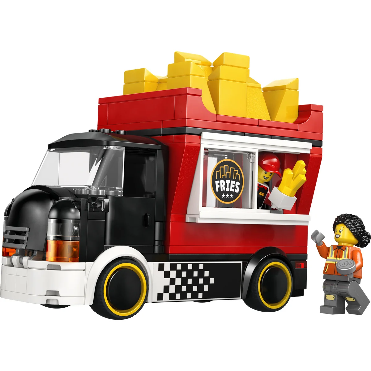 LEGO City Fries Food Truck - Toy Building Set 60488 - Image 5