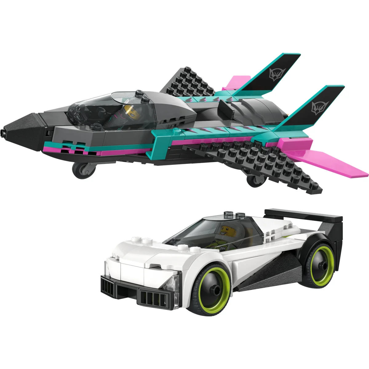 LEGO City Jet vs. Car - Toy Cars and Jet Toy Playset - 60489 - Image 5