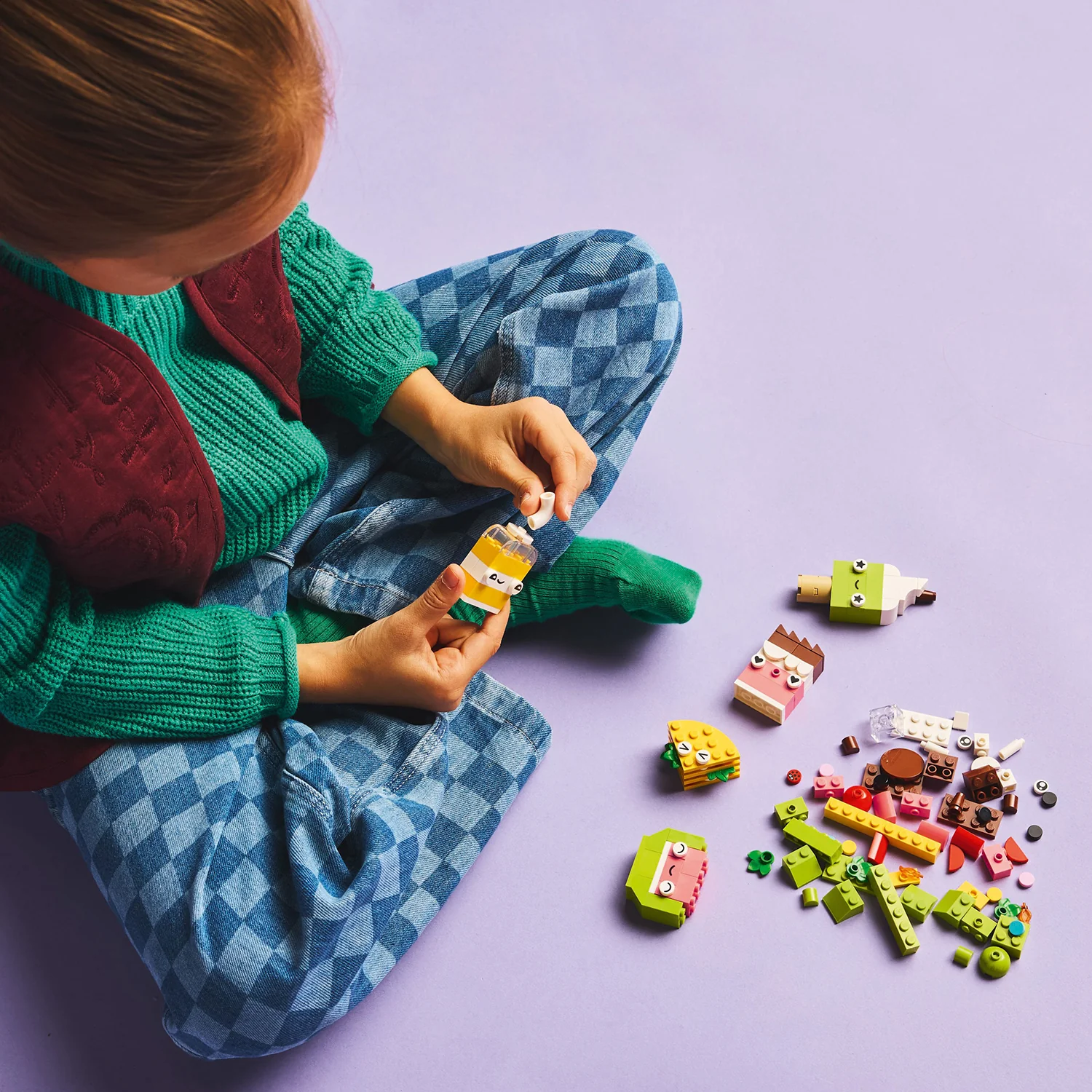 LEGO Classic Creative Food Friends Building Toy 11039 - Image 3