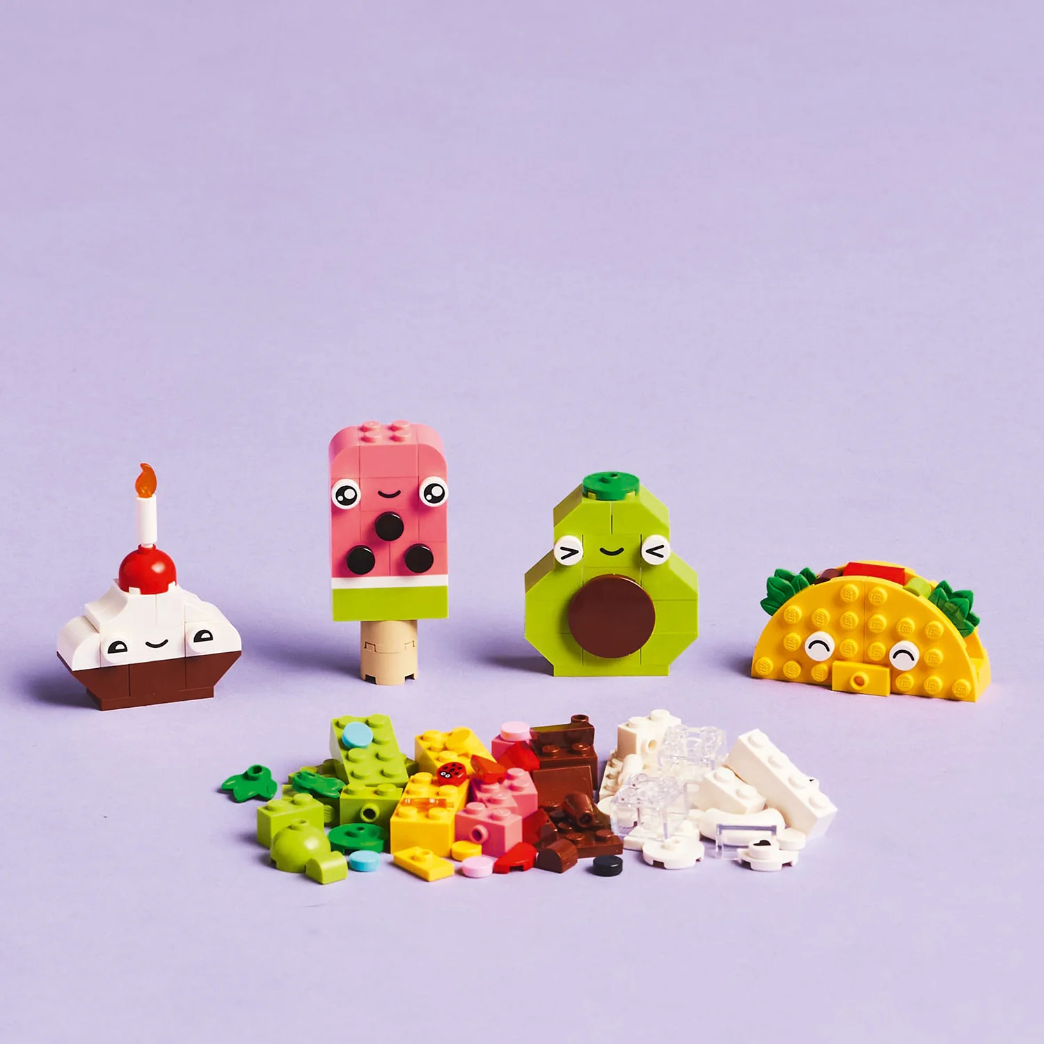 LEGO Classic Creative Food Friends Building Toy 11039 - Image 4