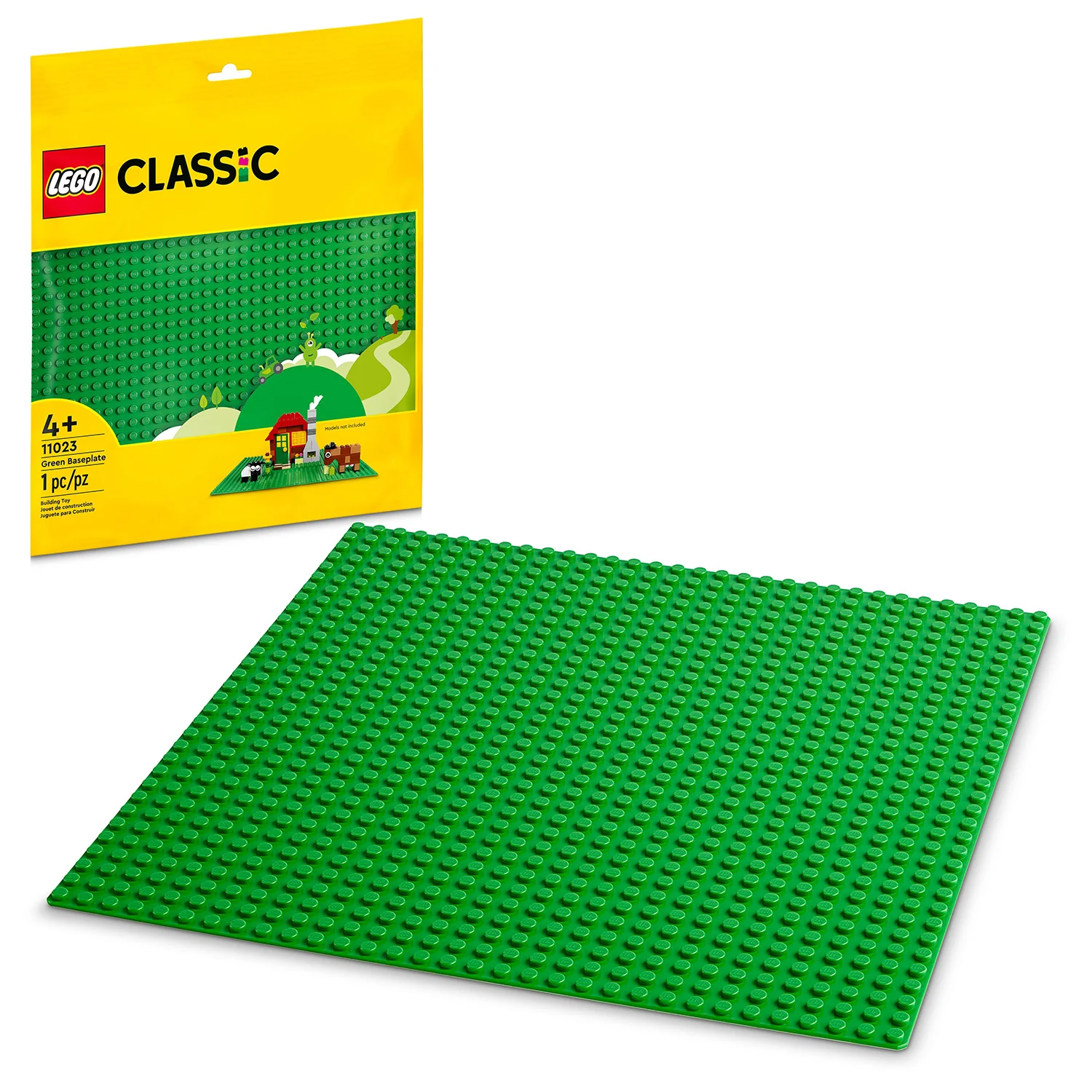 LEGO Classic Green Baseplate 11023 - Image 4