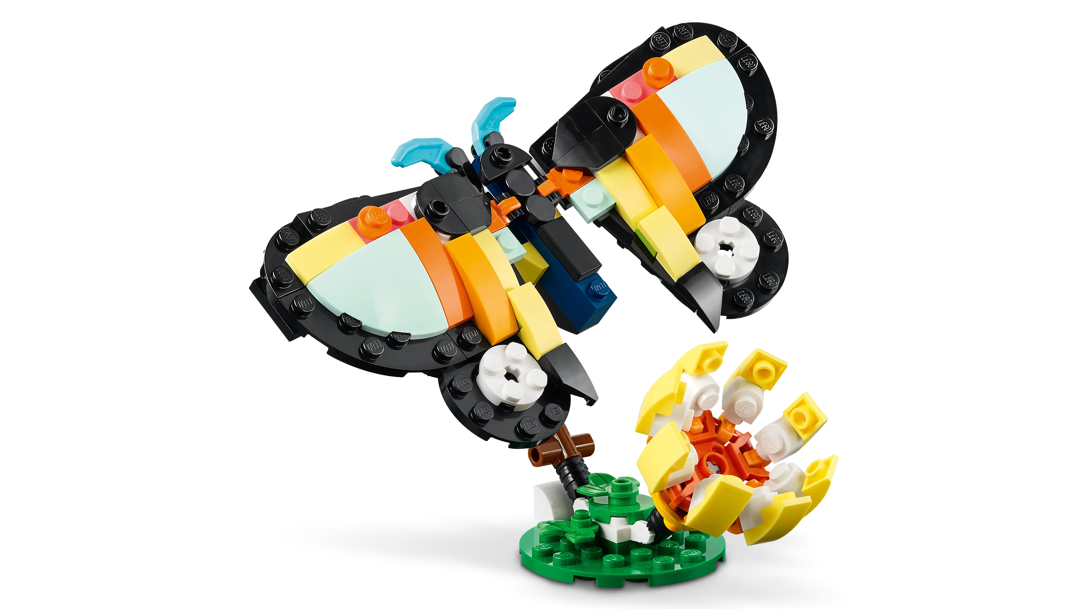 LEGO Creator 3 in 1 Wild Animals: Tropical Toucan 31173 - Image 4
