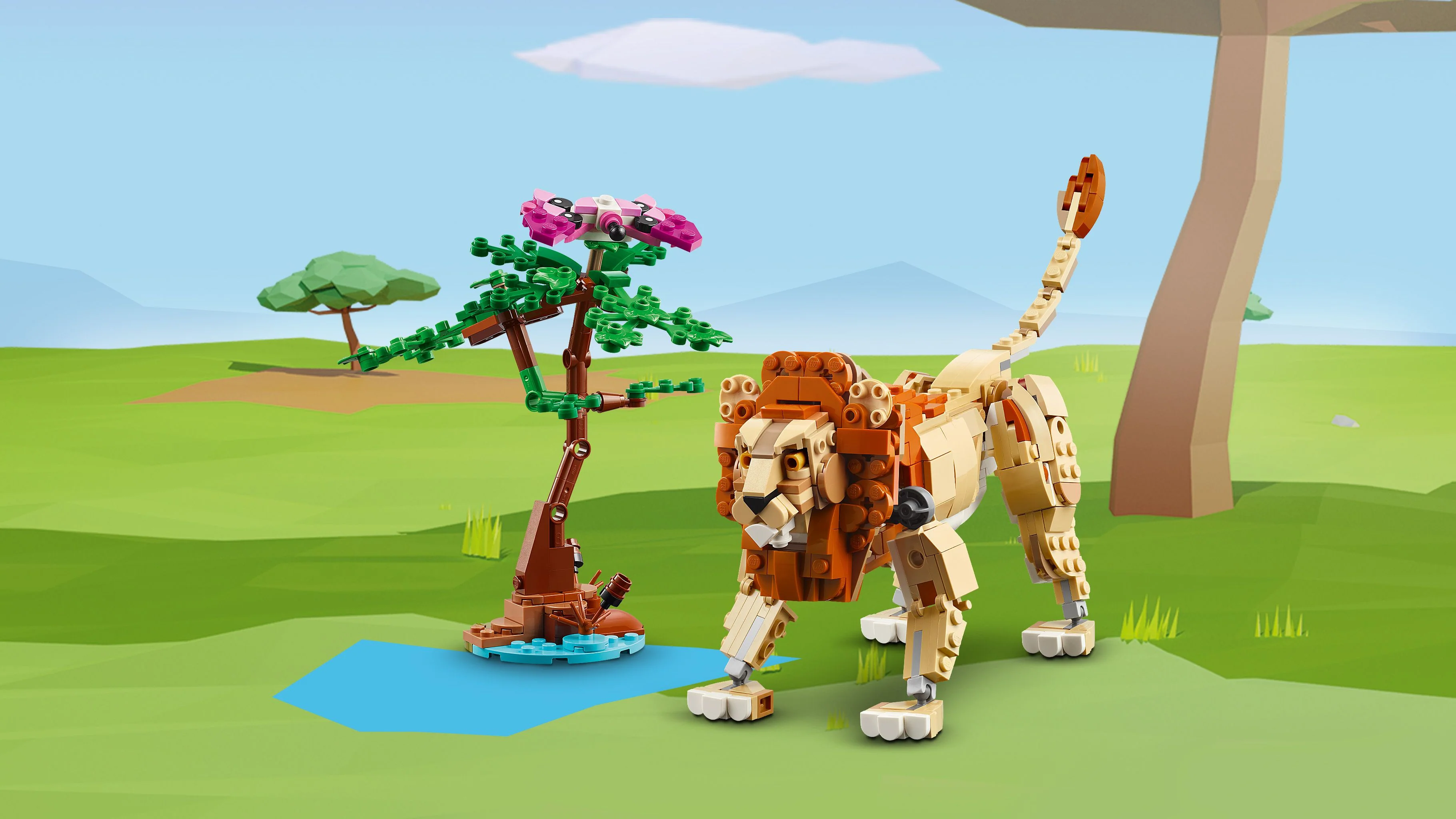 LEGO Creator Wild Safari Animals 3in1 Set 31150 - Image 6
