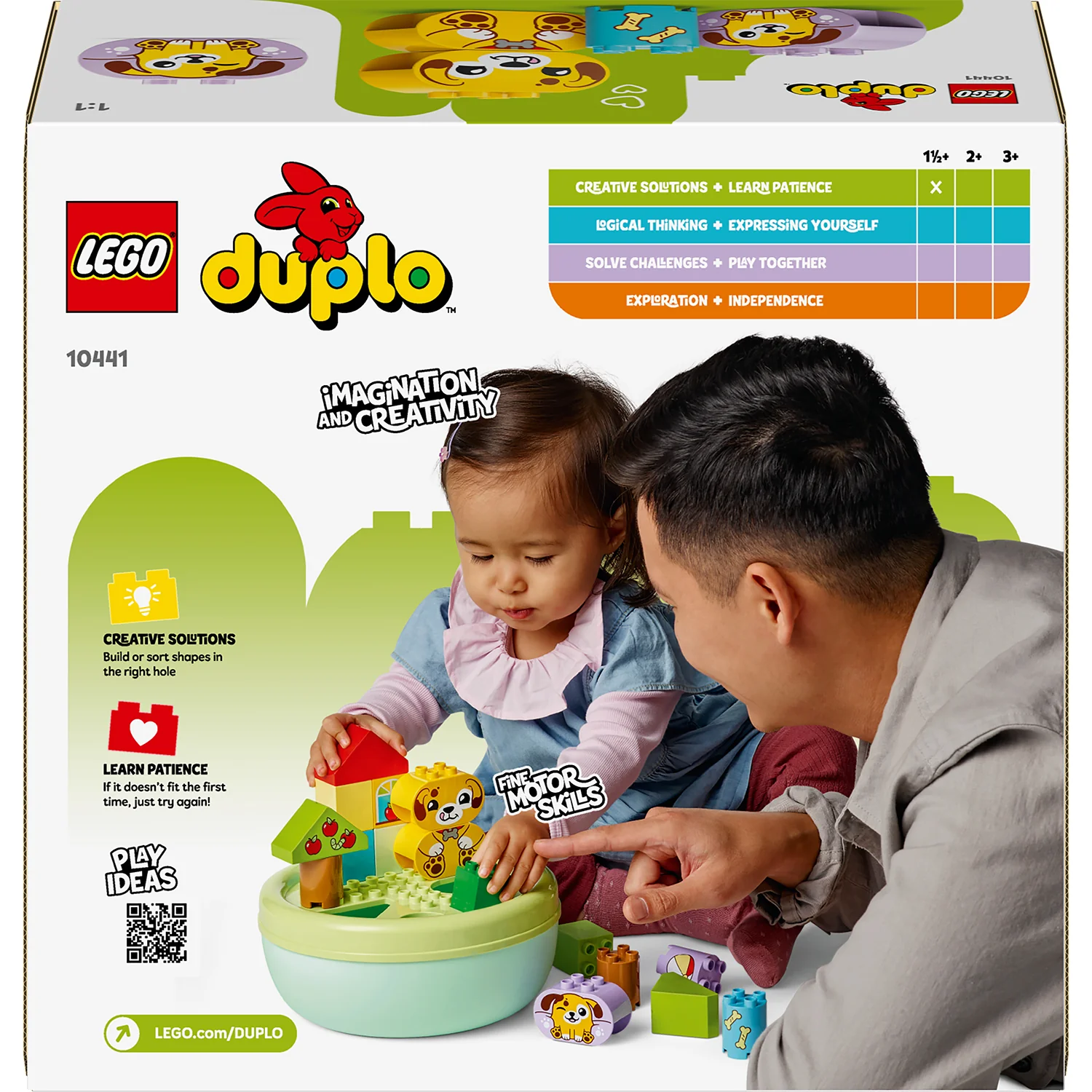 LEGO Duplo My First Shape Sorter: Puppy House 10441 - Image 2