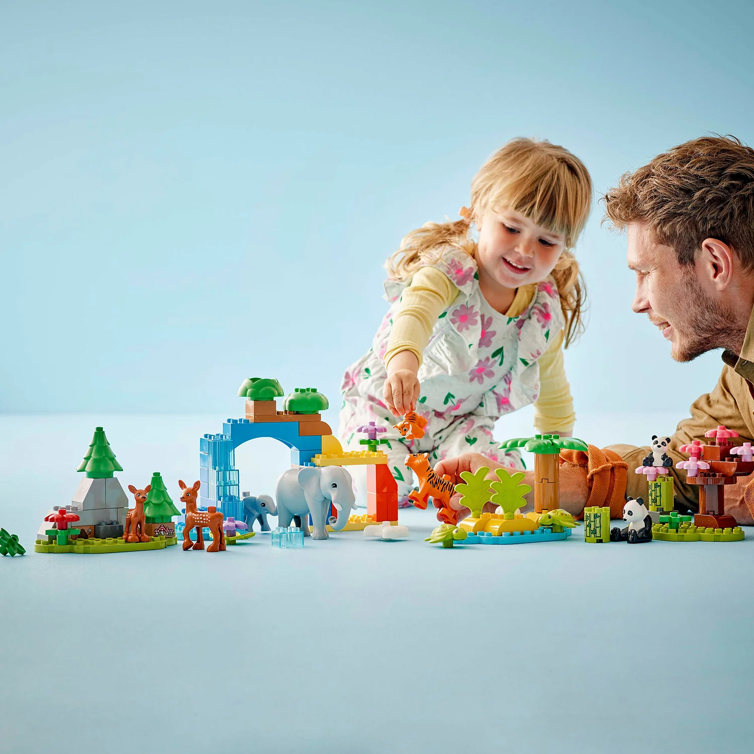 LEGO Duplo Town 3 in 1 Wild Animal Families Building Toy 10446 - Image 3