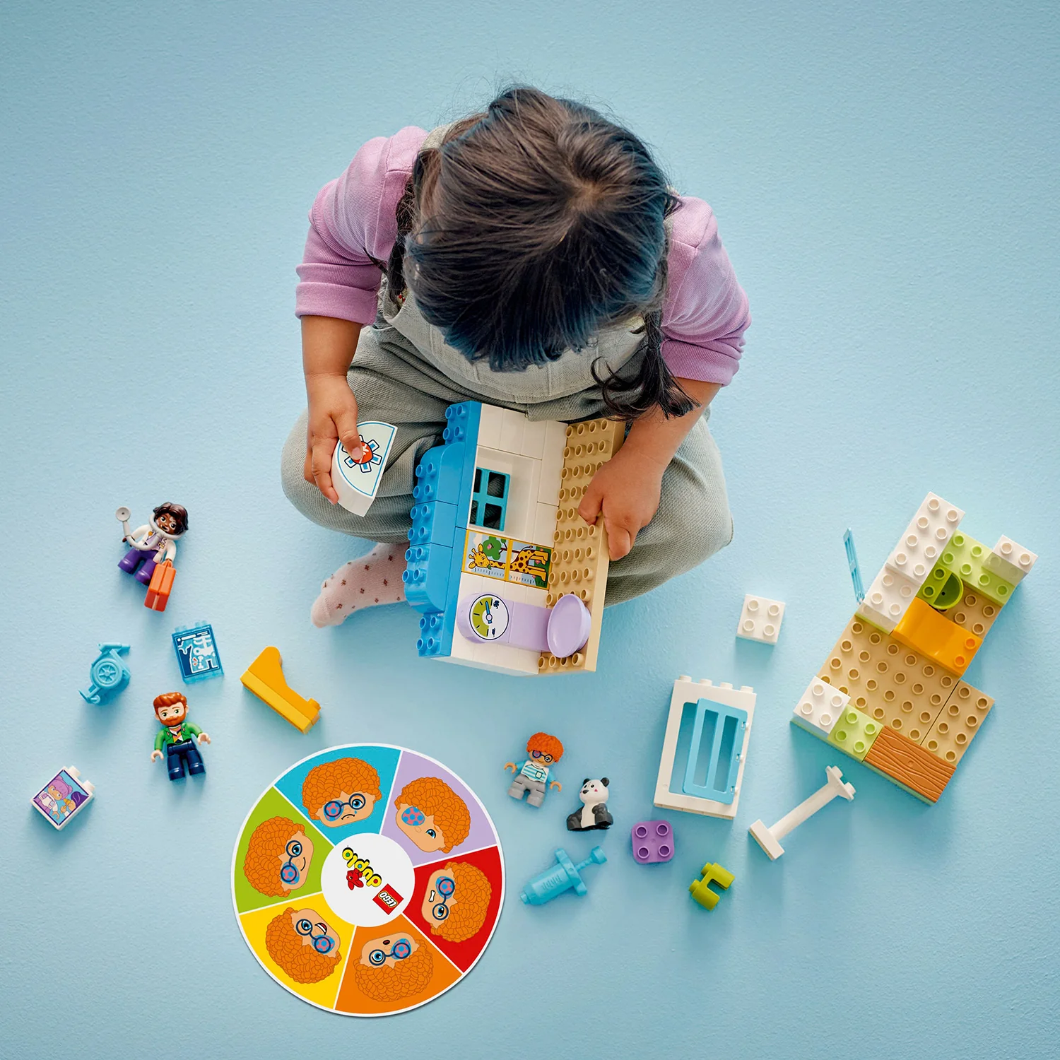 LEGO Duplo Town First Time Visit with the Doctor Office Building Toy Playset 10449 - Image 3