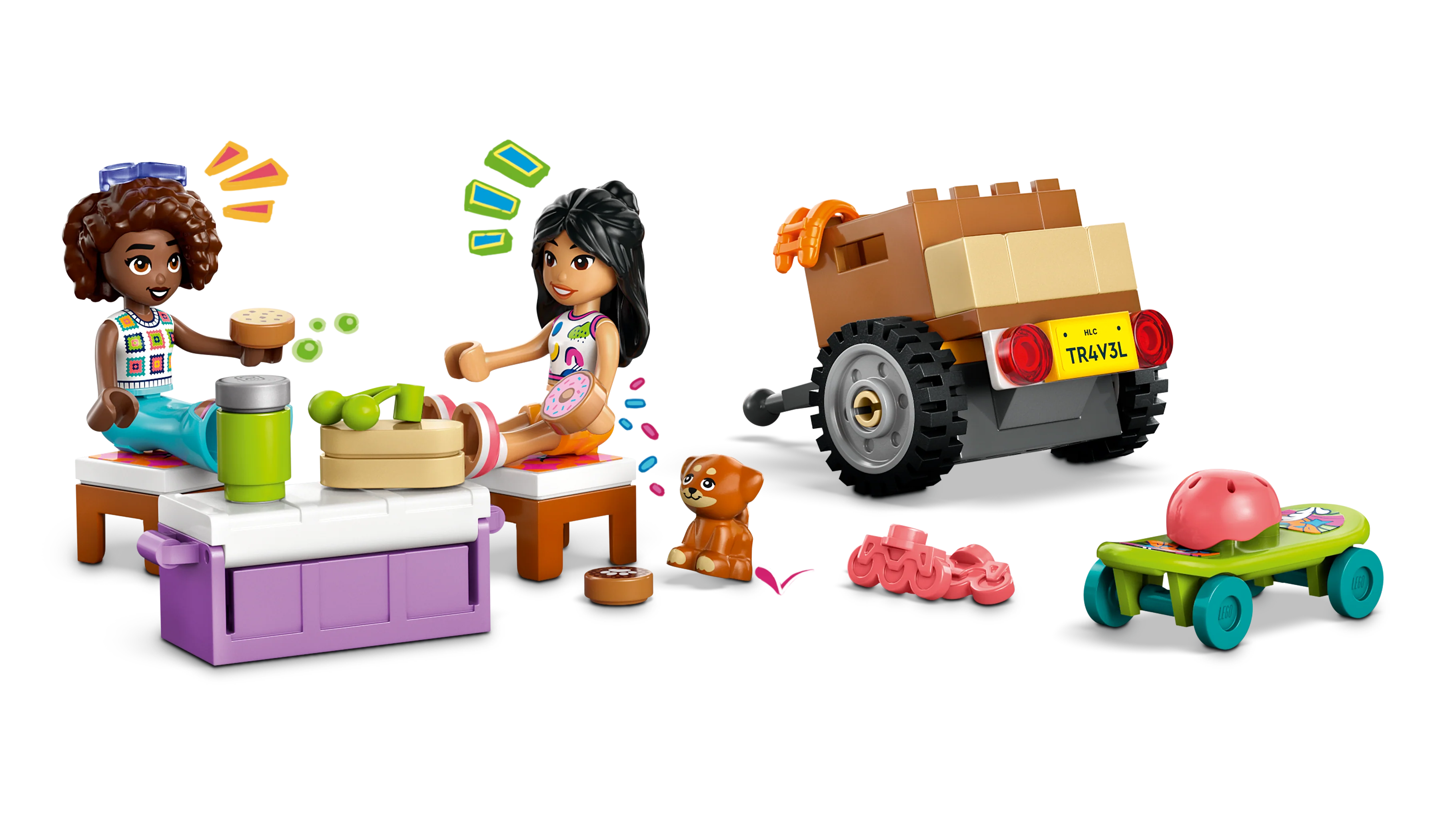 LEGO Friends Friendship Road-Trip Travel Car 42659 - Image 6