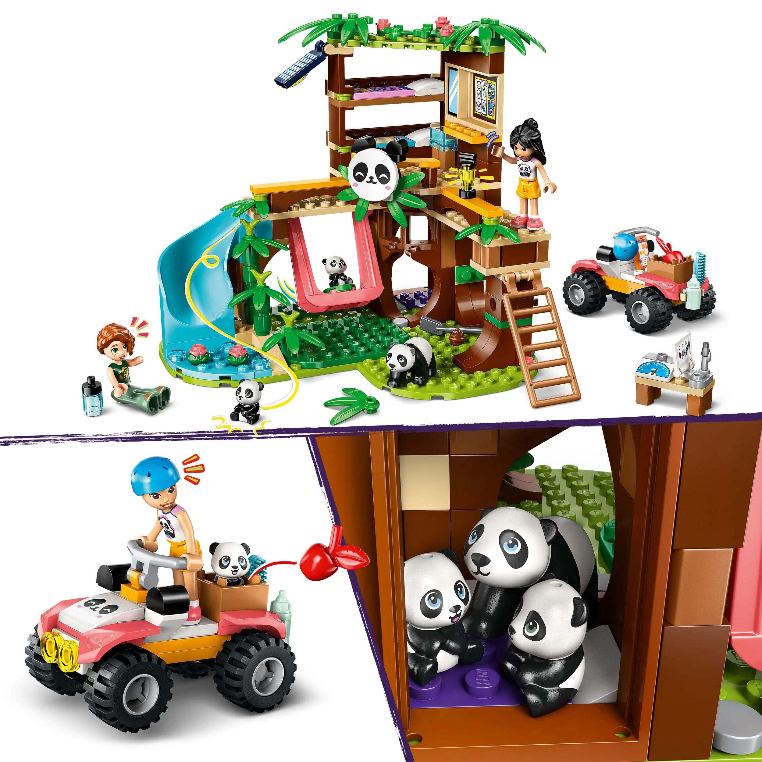 LEGO Friends Panda Sanctuary Animal Care Toy 42648 - Image 5