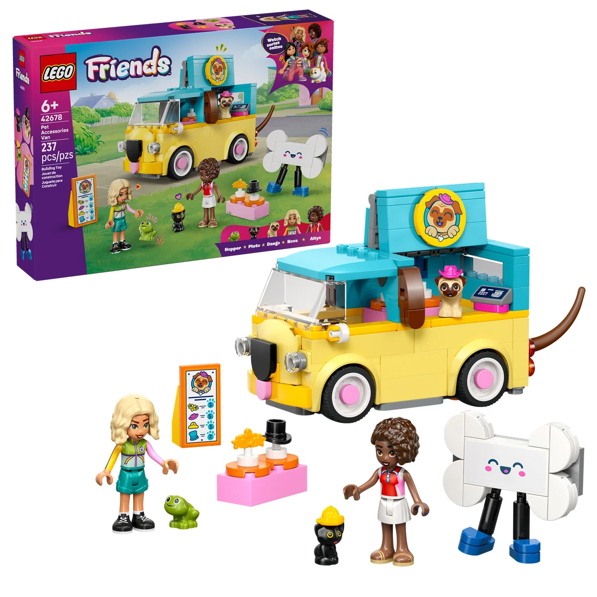 LEGO Friends Pet Accessories Van Toy Set 42678 - Image 4