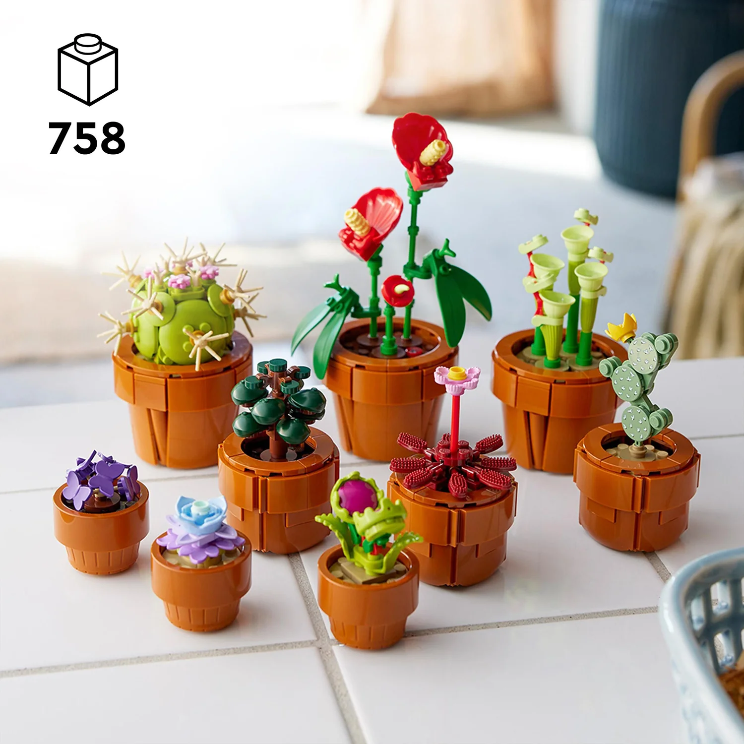 LEGO Icons Tiny Plants Flowers Botanical Set 10329 - Image 3