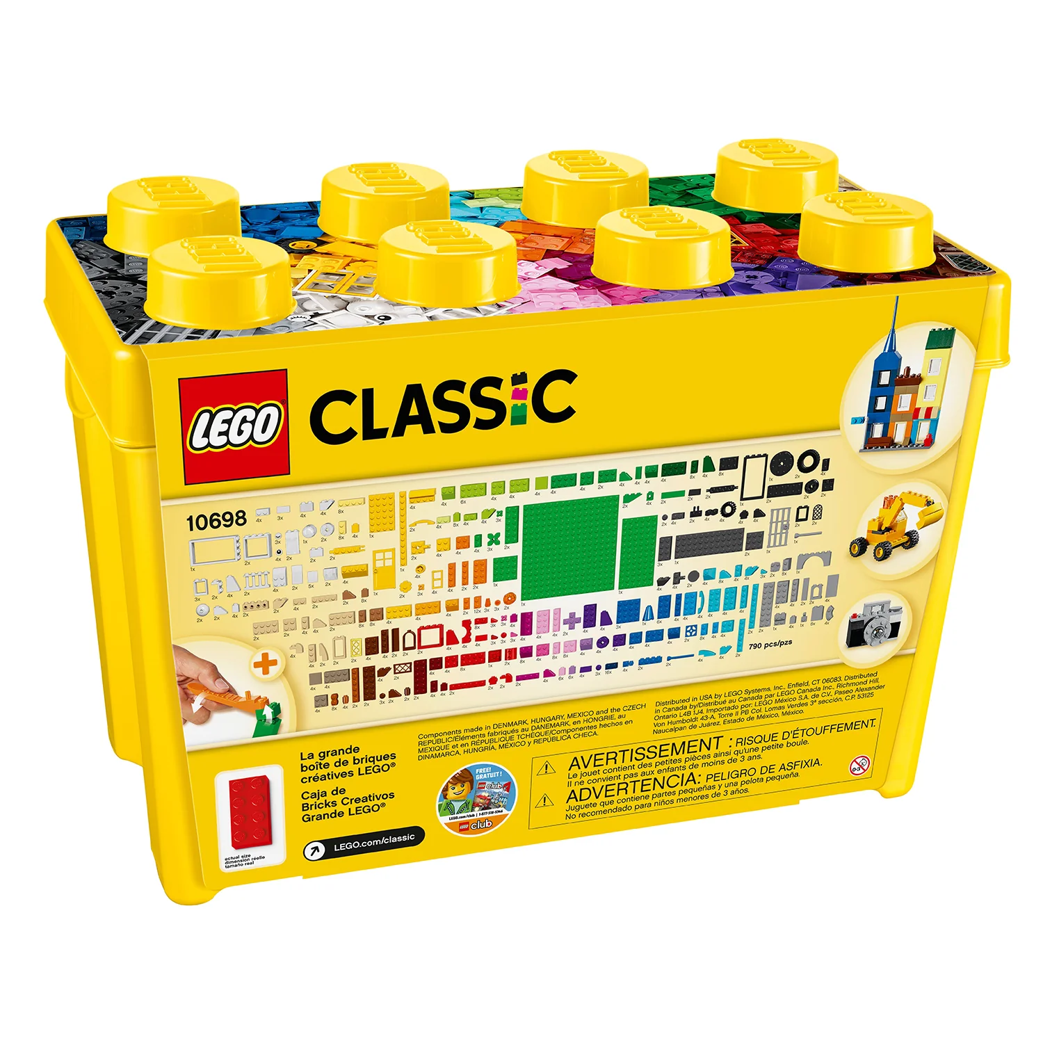 LEGO Large Creative Brick Box 10698 - Image 2