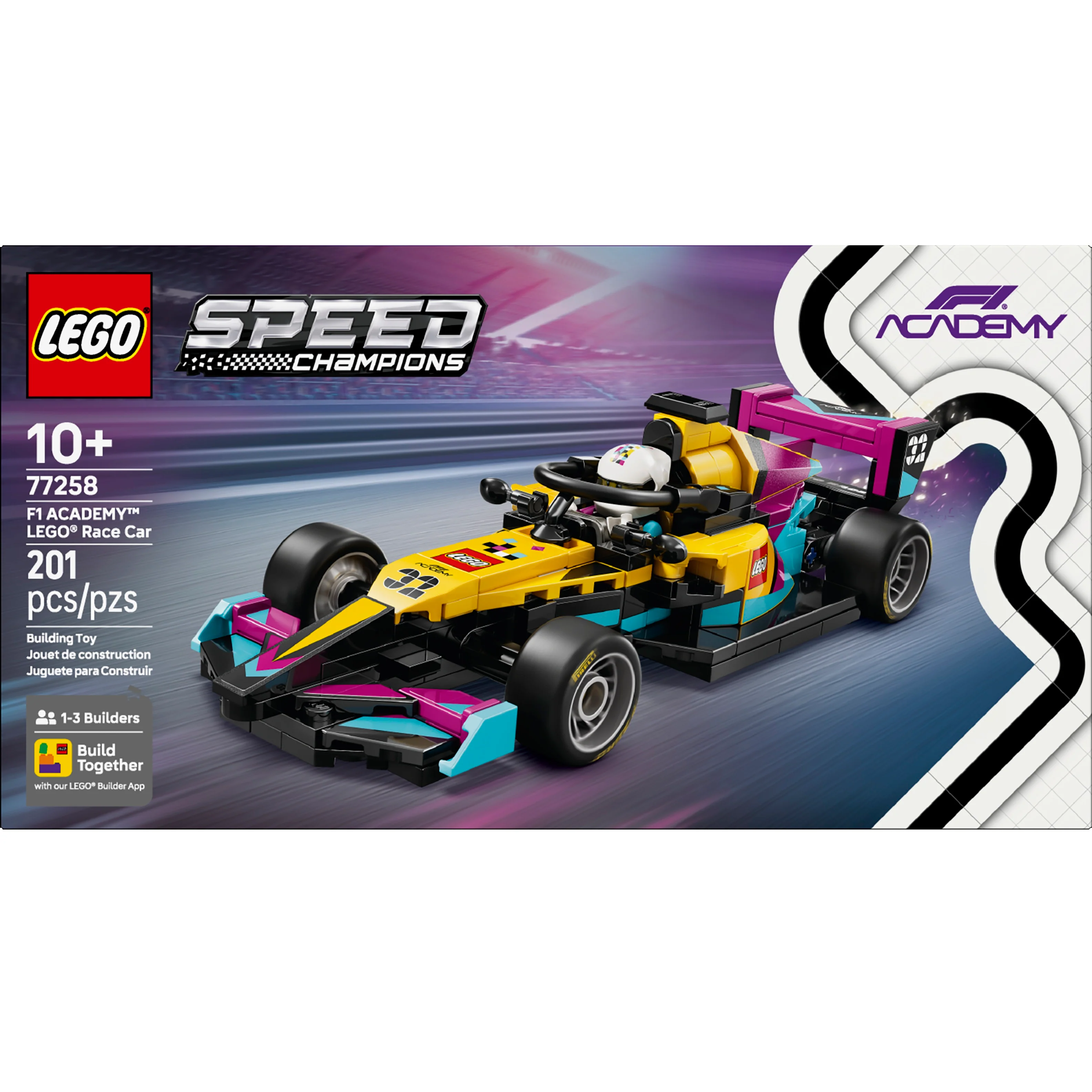 LEGO Speed Champions F1 ACADEMY LEGO Race Car 77258