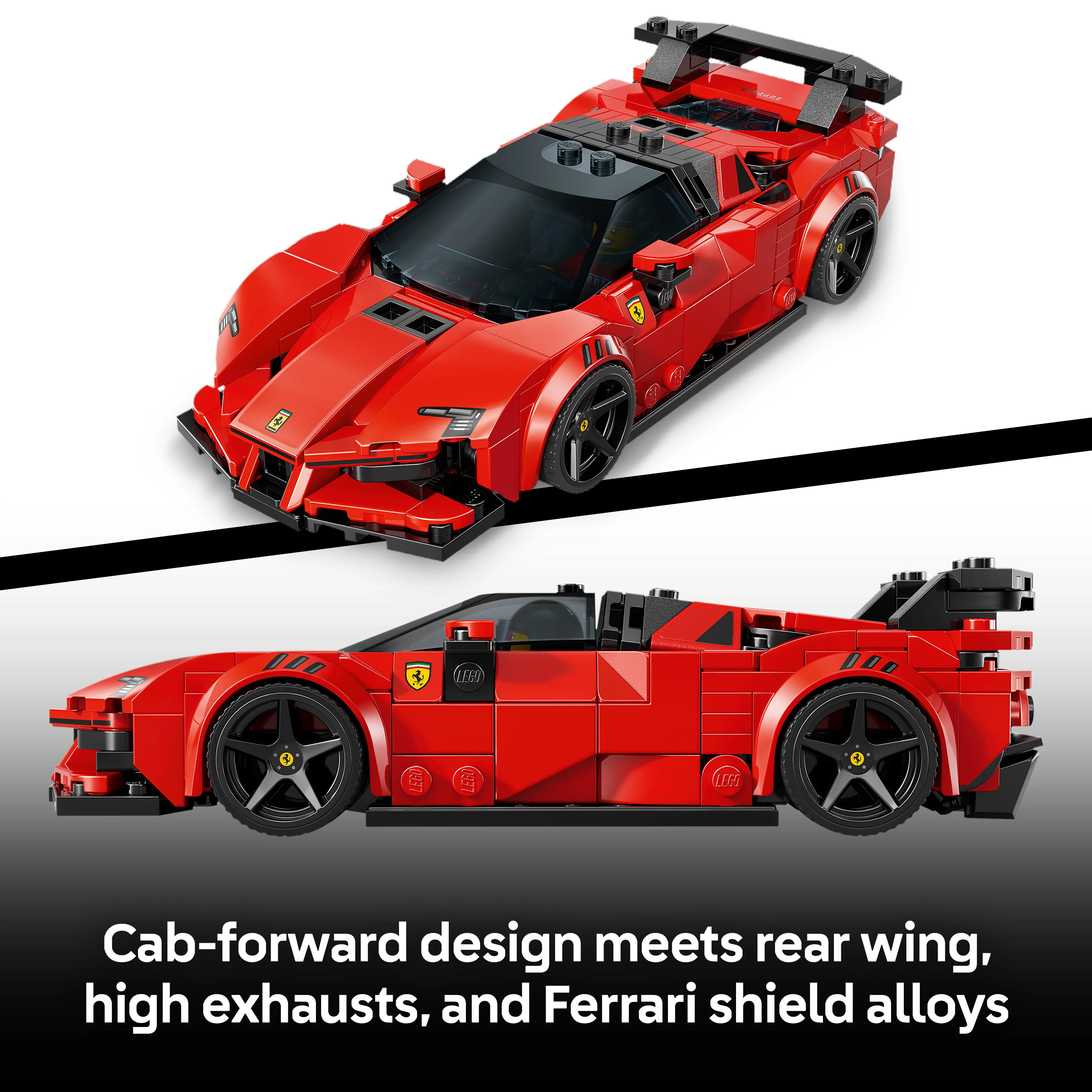LEGO Speed Champions Ferrari SF90 XX Stradale Sports Car 77254 - Image 6