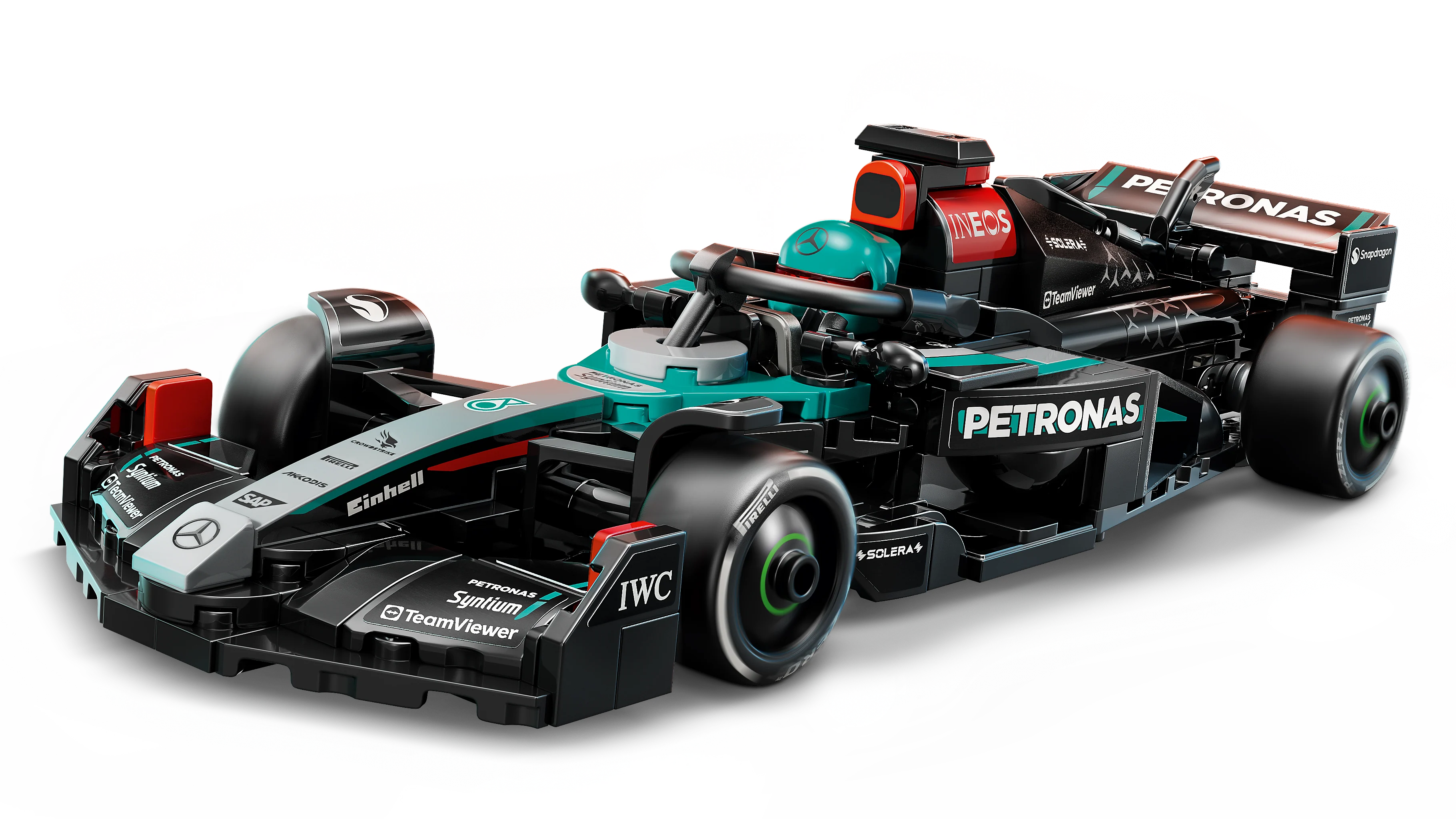 LEGO Speed Champions Mercedes-AMG F1 W15 Race Car Building Toy 77244 - Image 3
