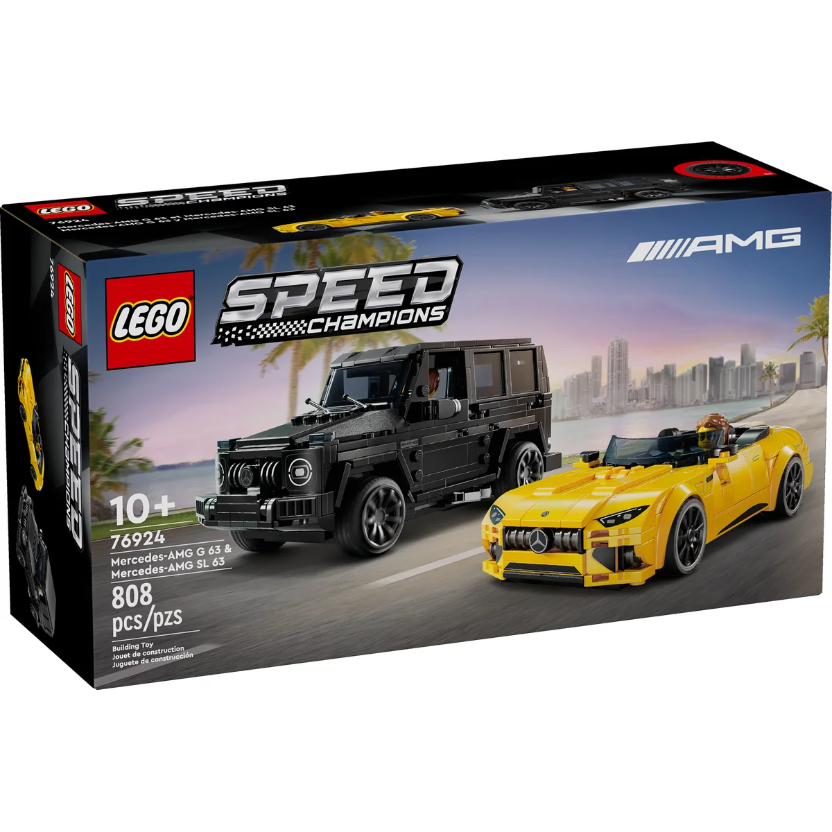 LEGO Speed Champions Mercedes-AMG G 63 & Mercedes-AMG SL 63 76924 - Image 2