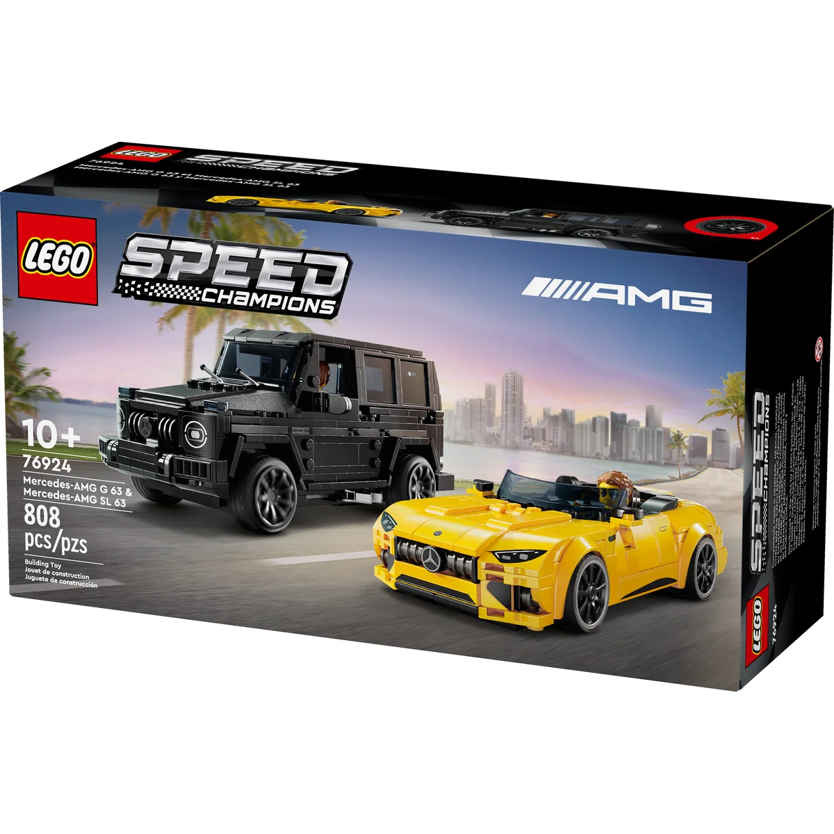 LEGO Speed Champions Mercedes-AMG G 63 & Mercedes-AMG SL 63 76924 - Image 3