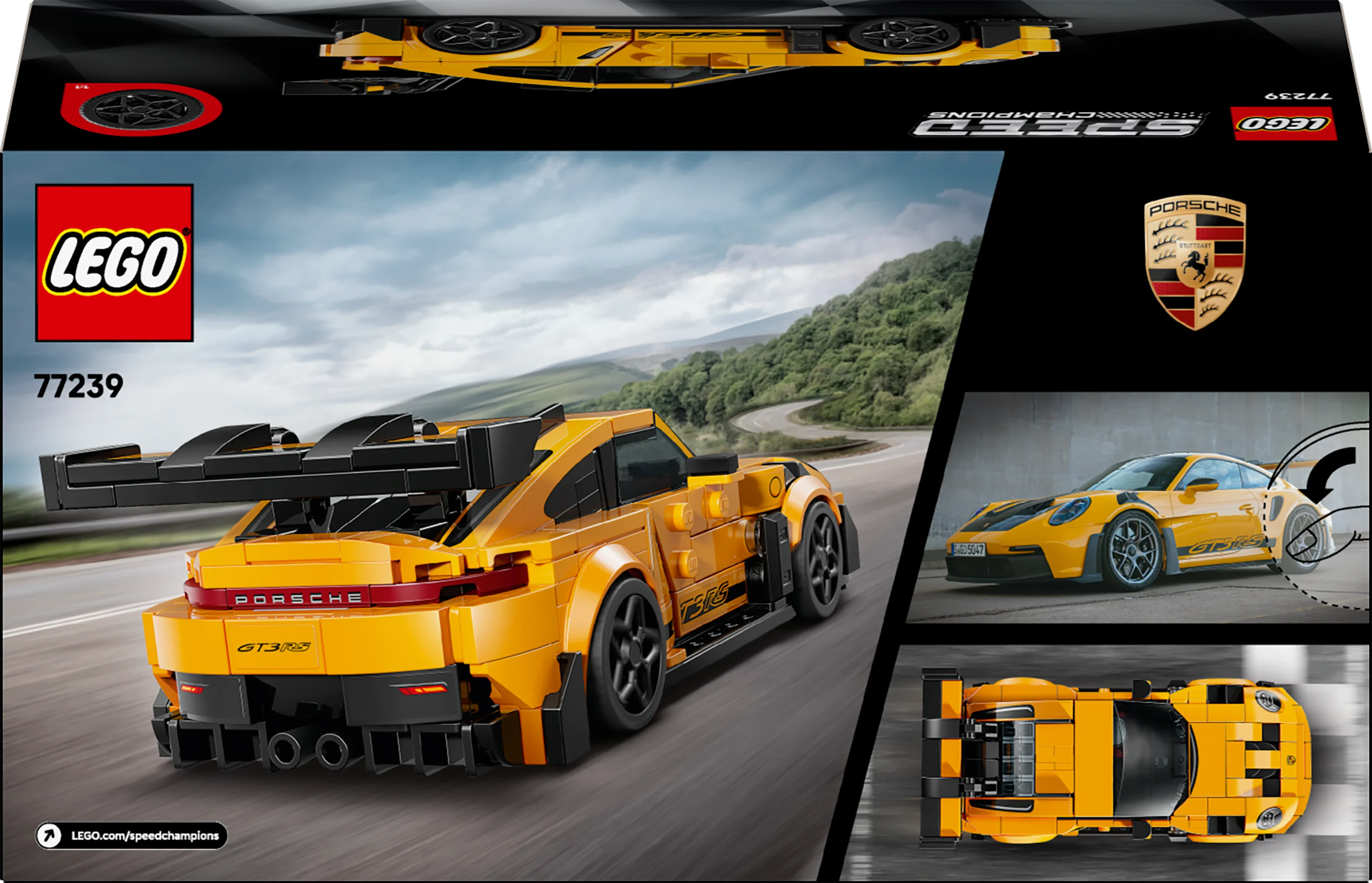LEGO Speed Champions Porsche 911 GT3 RS Super Car 77239 - Image 2