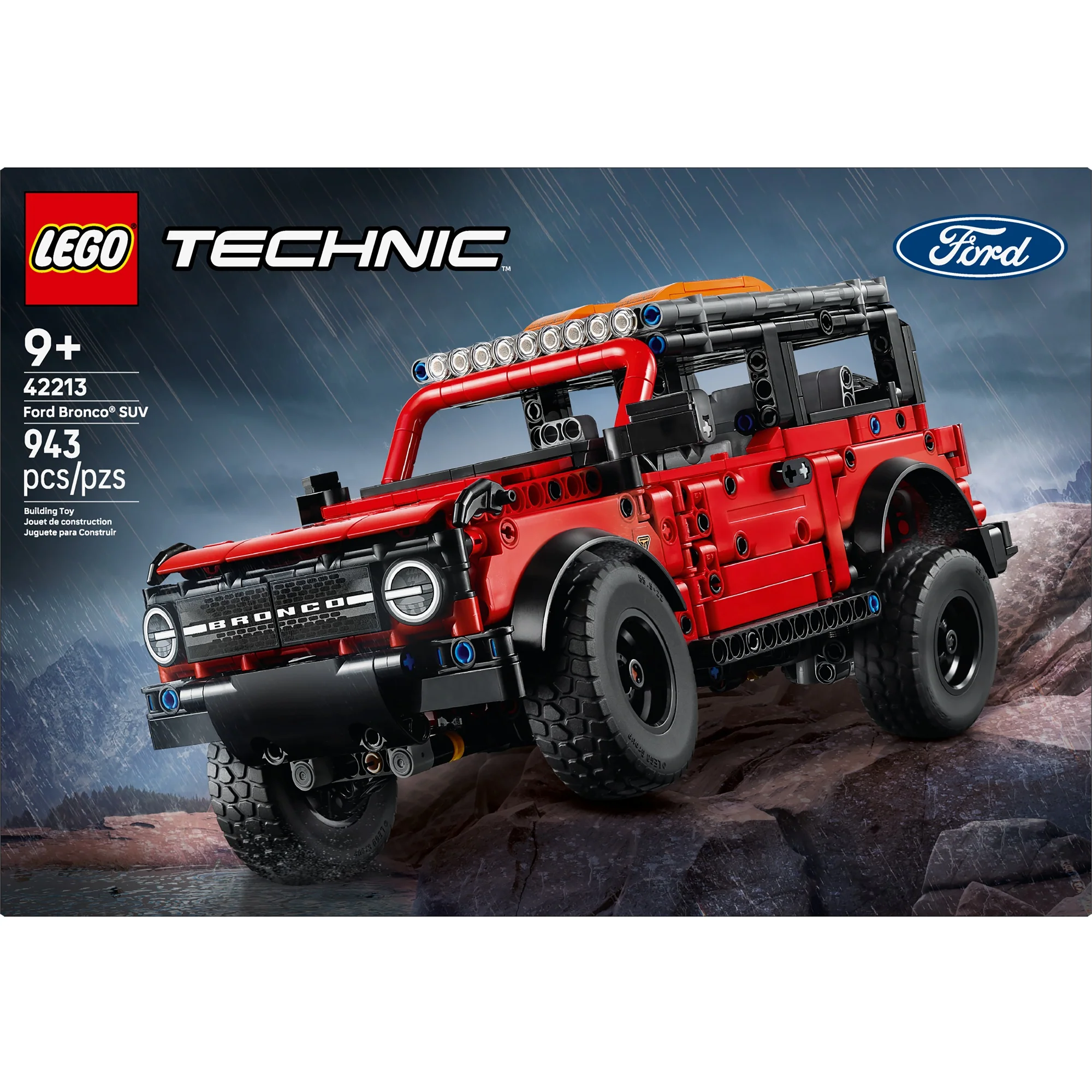 LEGO Technic Ford Bronco SUV Childrens Toy Car 42213