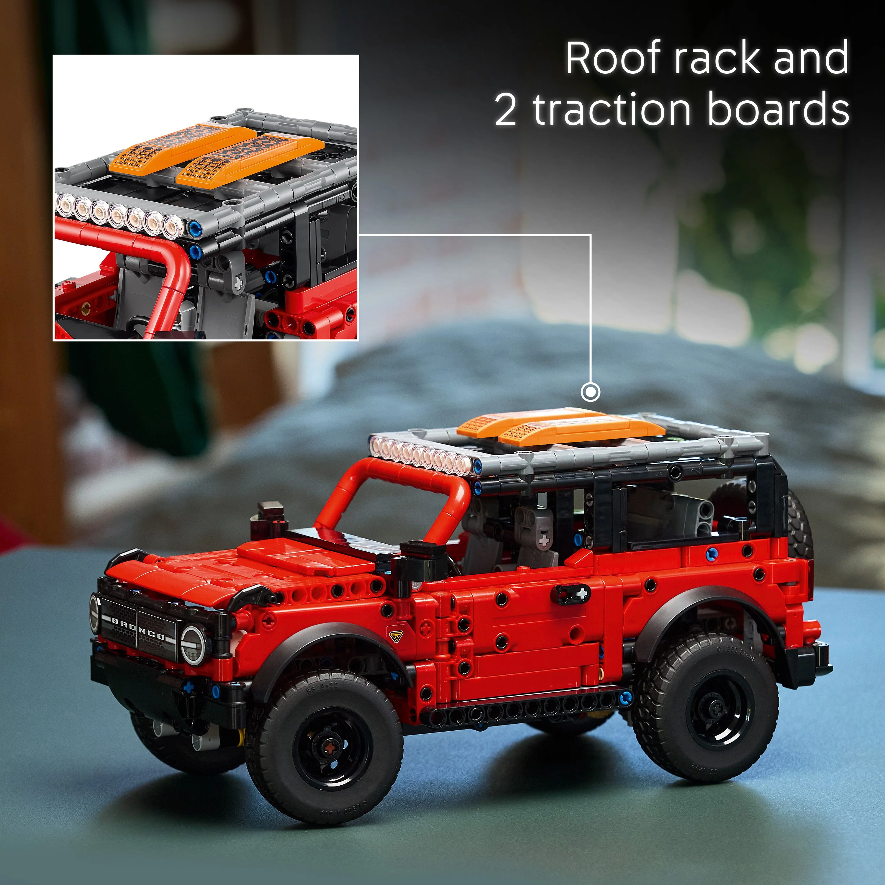 LEGO Technic Ford Bronco SUV Childrens Toy Car 42213 - Image 5