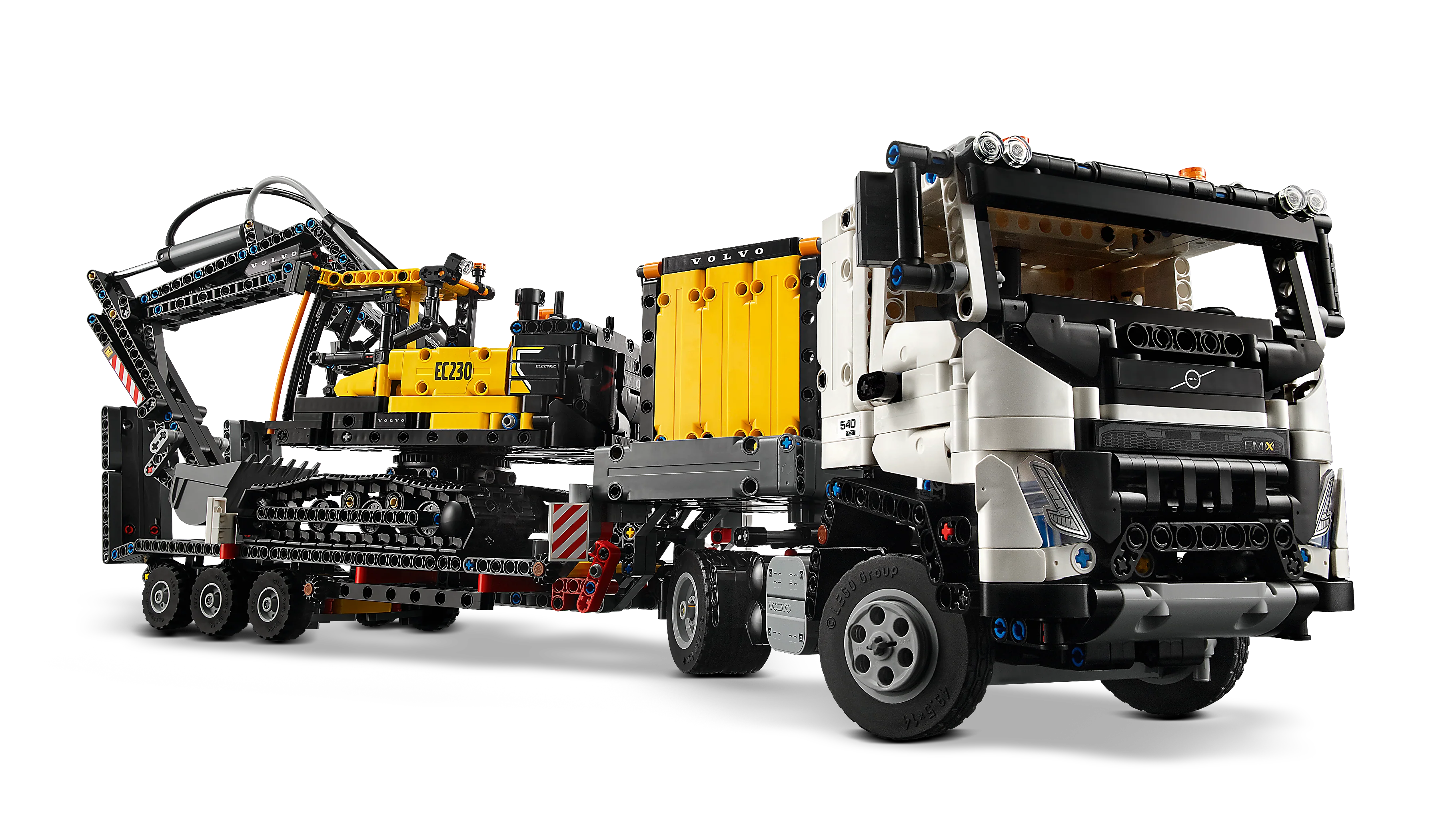 LEGO Technic Volvo FMX Truck & EC230 Electric Excavator Building Toy 42175 - Image 3