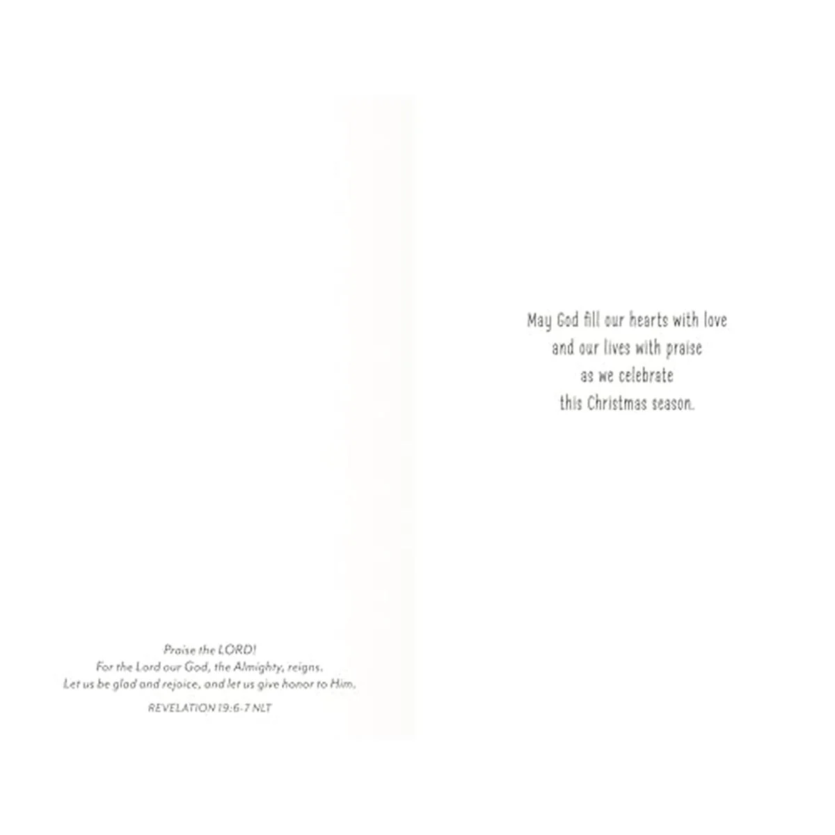 Let Us Be Glad and Rejoice Boxed Christmas Cards U4237 - Image 2