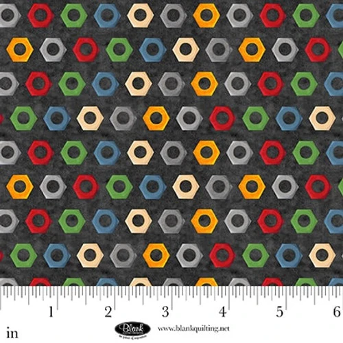 Lets Get Building Cotton Fabric - Image 2