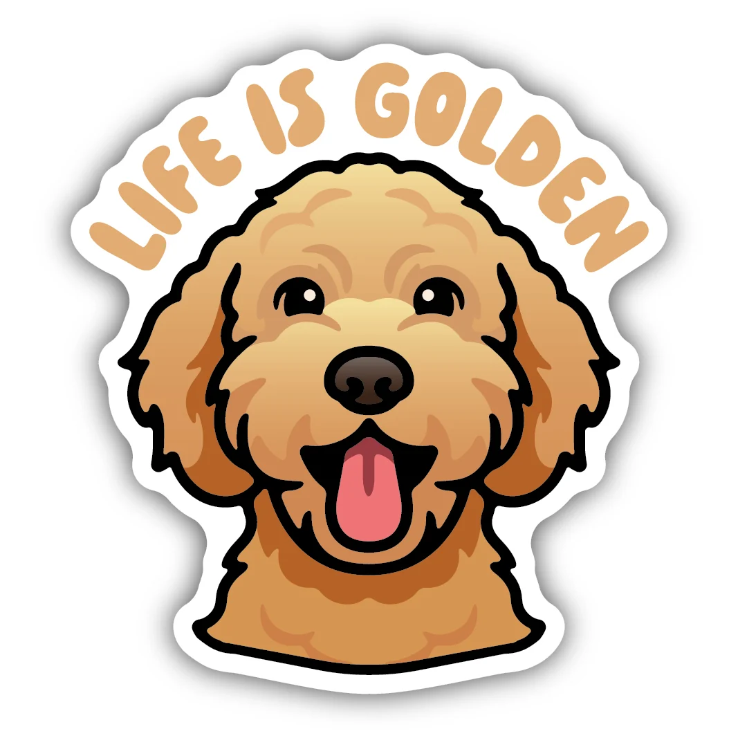 Life Is Golden Sticker 3331-LSTK