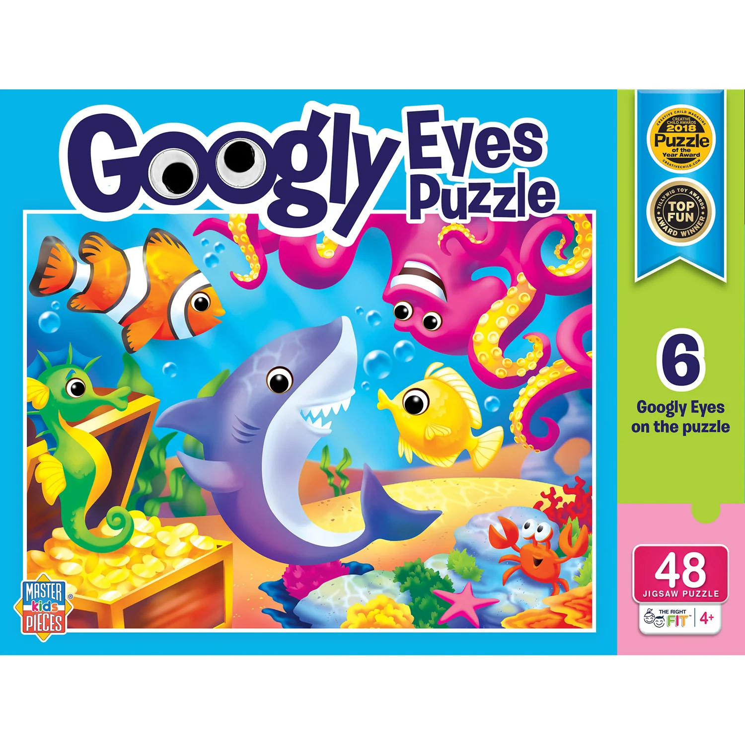 Lil Shark Googly Eyes Puzzle 12102 48-piece - Image 2