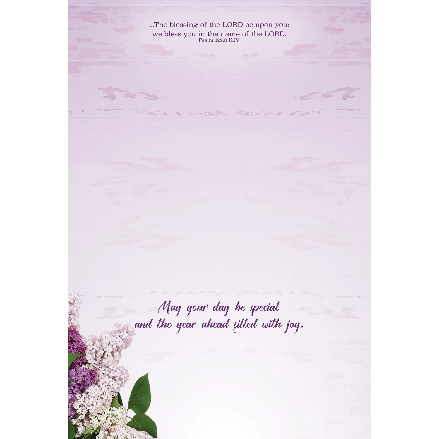 Lilacs Birthday Boxed Cards 22350 - Image 3