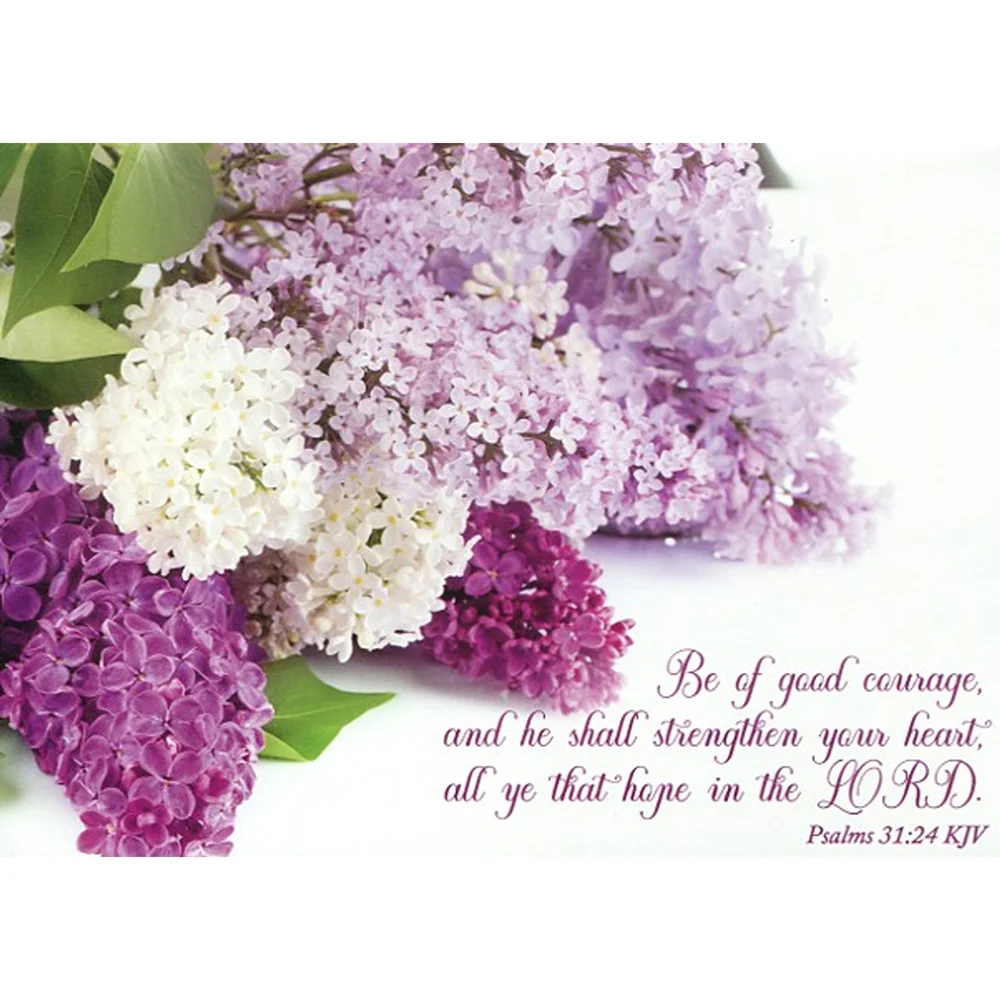 Lilacs Encouragement Boxed Cards FT22601 - Image 2