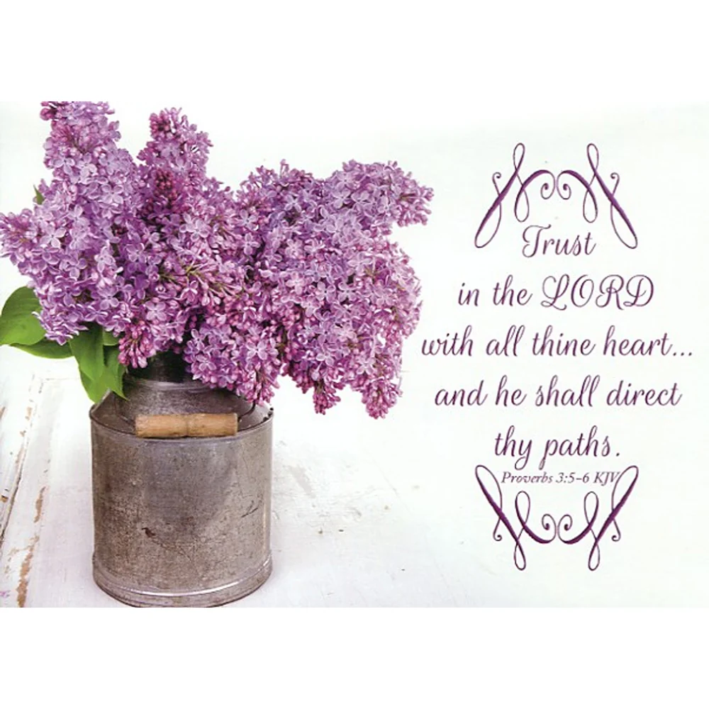 Lilacs Encouragement Boxed Cards FT22601 - Image 4