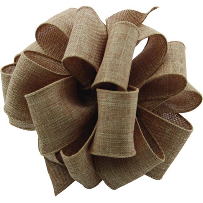 Linen Wire Edge Ribbon by the Yard ILN-009-50 - Image 4