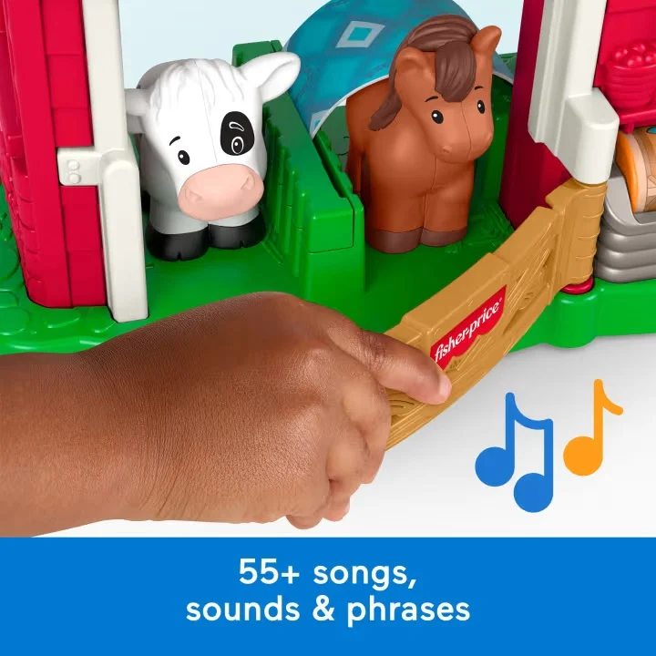 Little People Caring Fun Animal Farm Playset JCW65 - Image 4