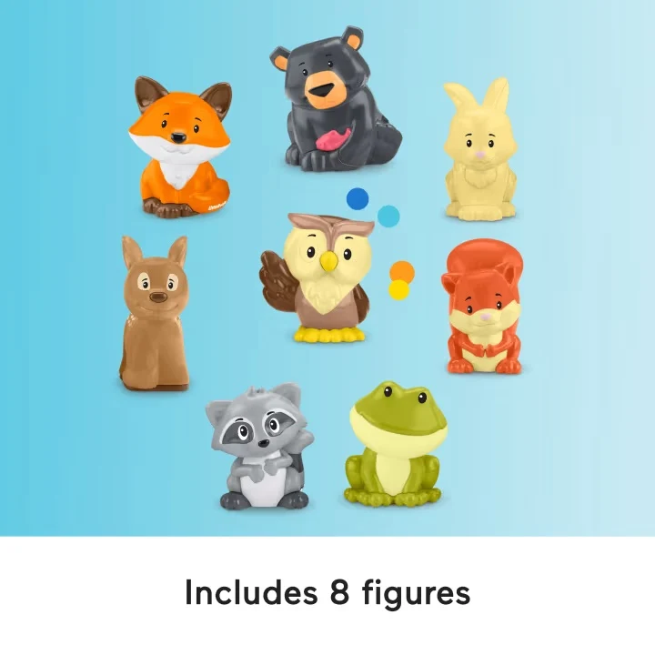Little People Forest Friends Carry Case Toddler Playset HWB29 - Image 4