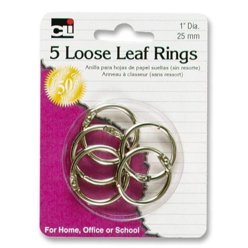Loose Leaf Rings 650