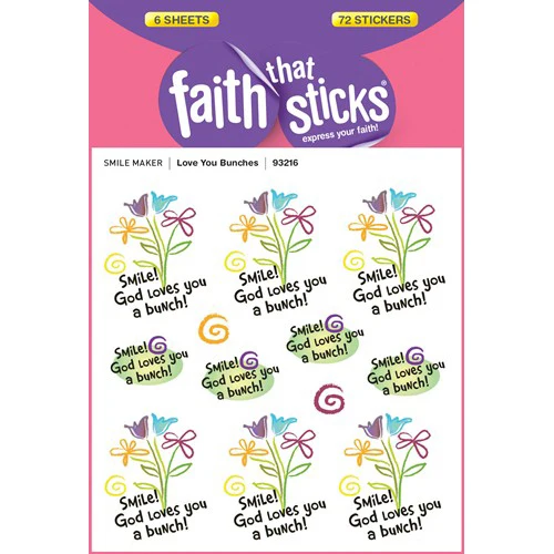 Love You Bunches Stickers 93216