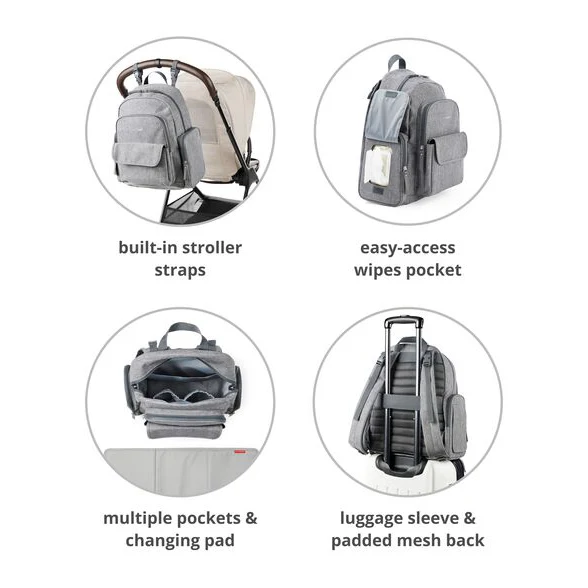 Luna Backpack Diaper Bag 9U422010 - Image 3
