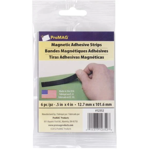 Magnetic Adhesive Strips 12352